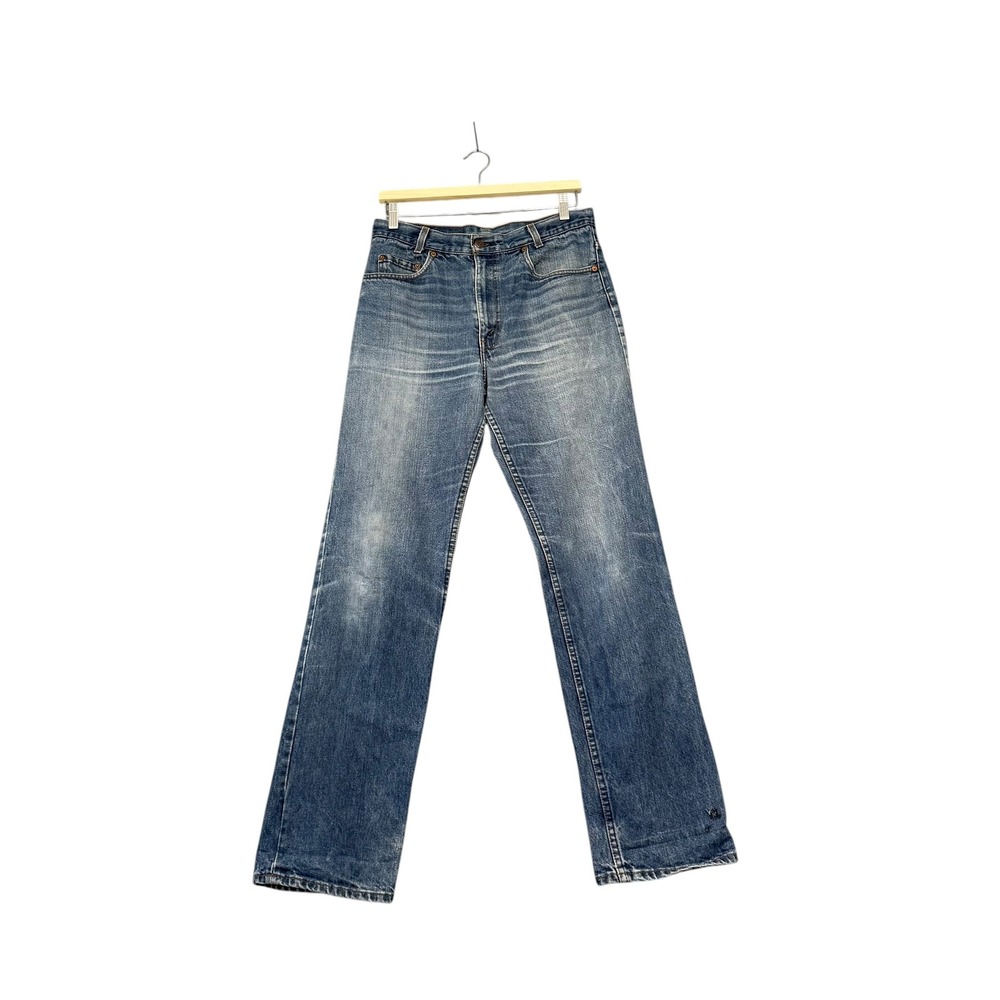 Levi's |  505 Straight Leg Jeans Blue Vintage Denim Size 34 100% Cotton